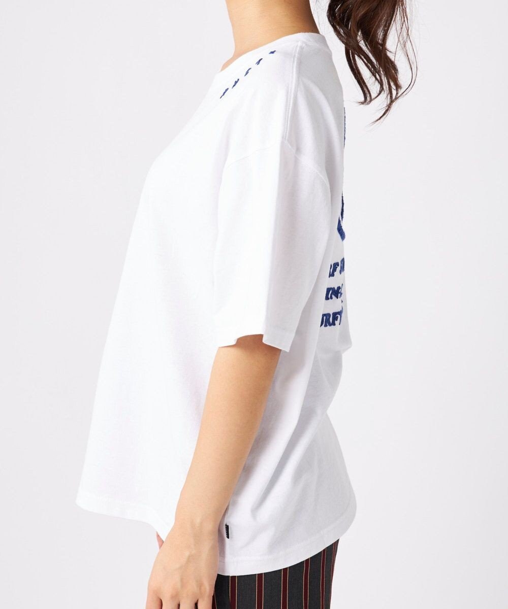 OP／FILA 【RUSTY】ニコちゃん×刺しゅう半袖Tシャツ 