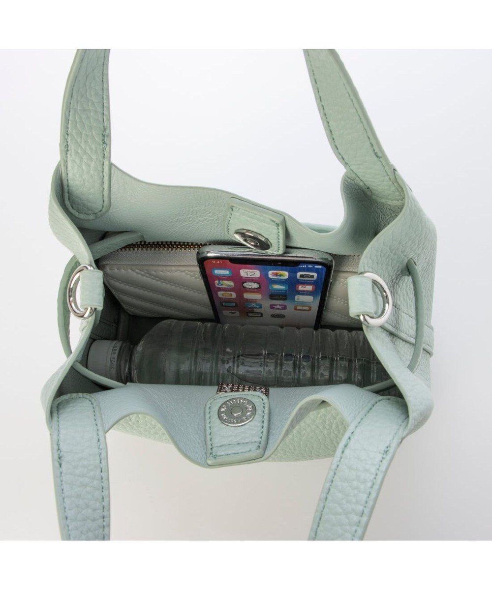 UNBILLION カシュカシュ cachechche / ヒネリ金具ベルトシボミニバッグ 