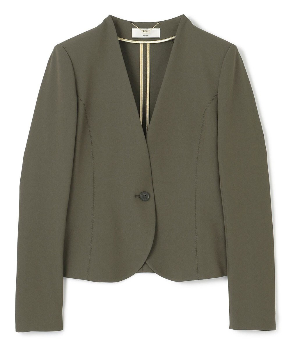 BEIGE， LUIZA / ノーカラージャケット 