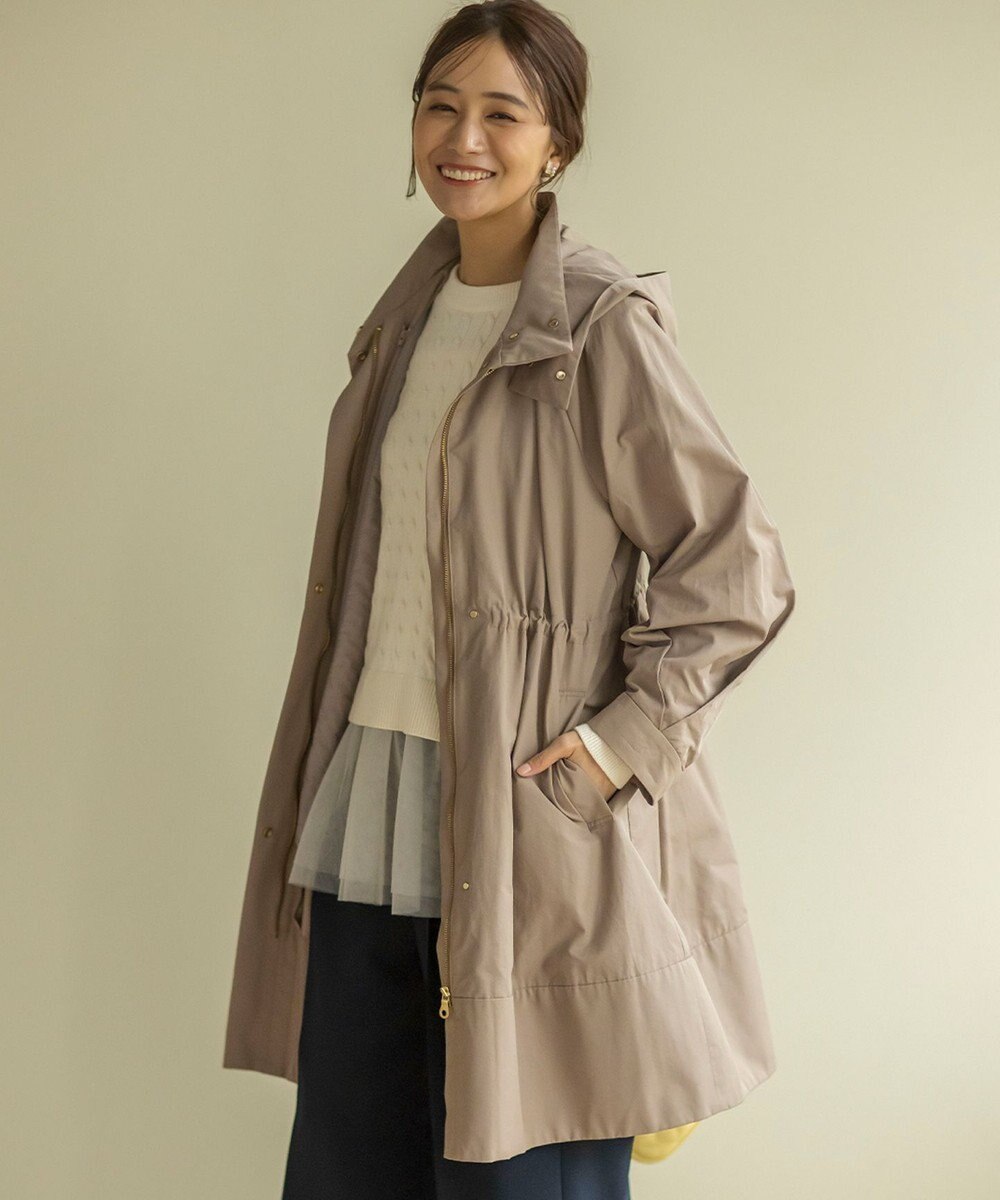 組曲 【WEB限定】中綿ライナー付きモッズ コート 