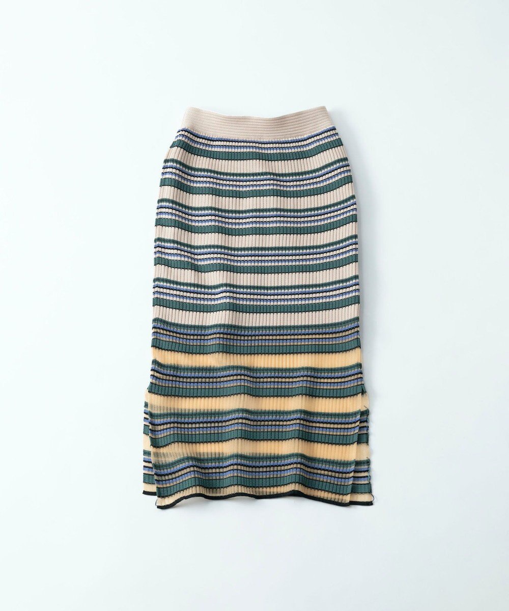 TRICOTE BORDER SKIRT／ボーダースカート 