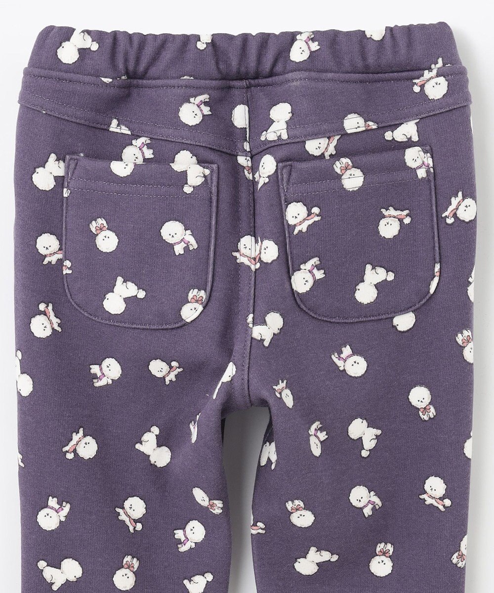 ANY KIDS 裏シャギー総柄ガーリーパンツ 