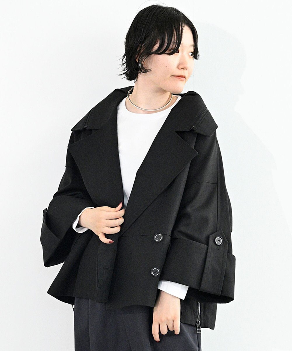FORFORMO Deformation Wide Trench Coat デフォメーションワイドトレンチコート 
