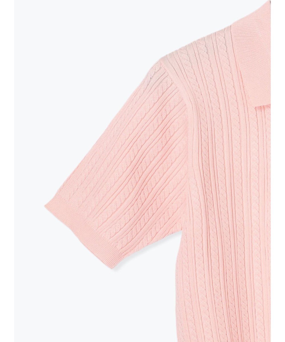 Te chichi ミニケーブルポロニット 