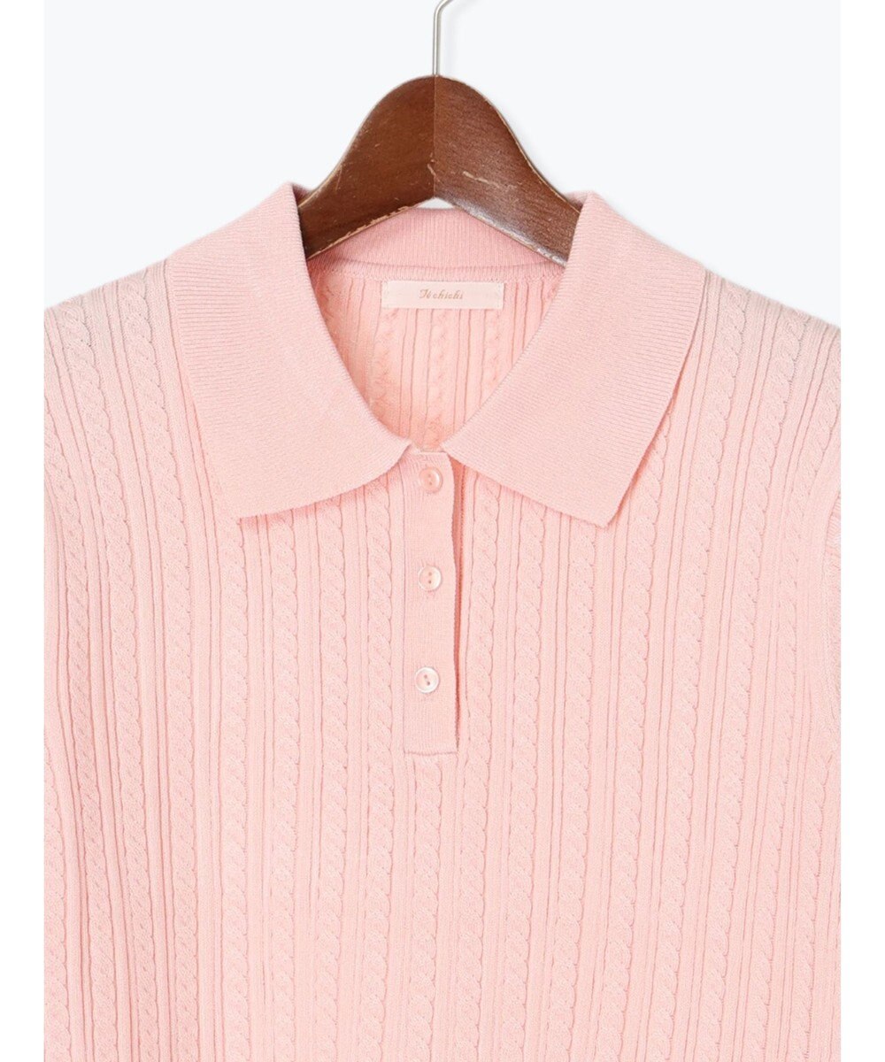 Te chichi ミニケーブルポロニット 