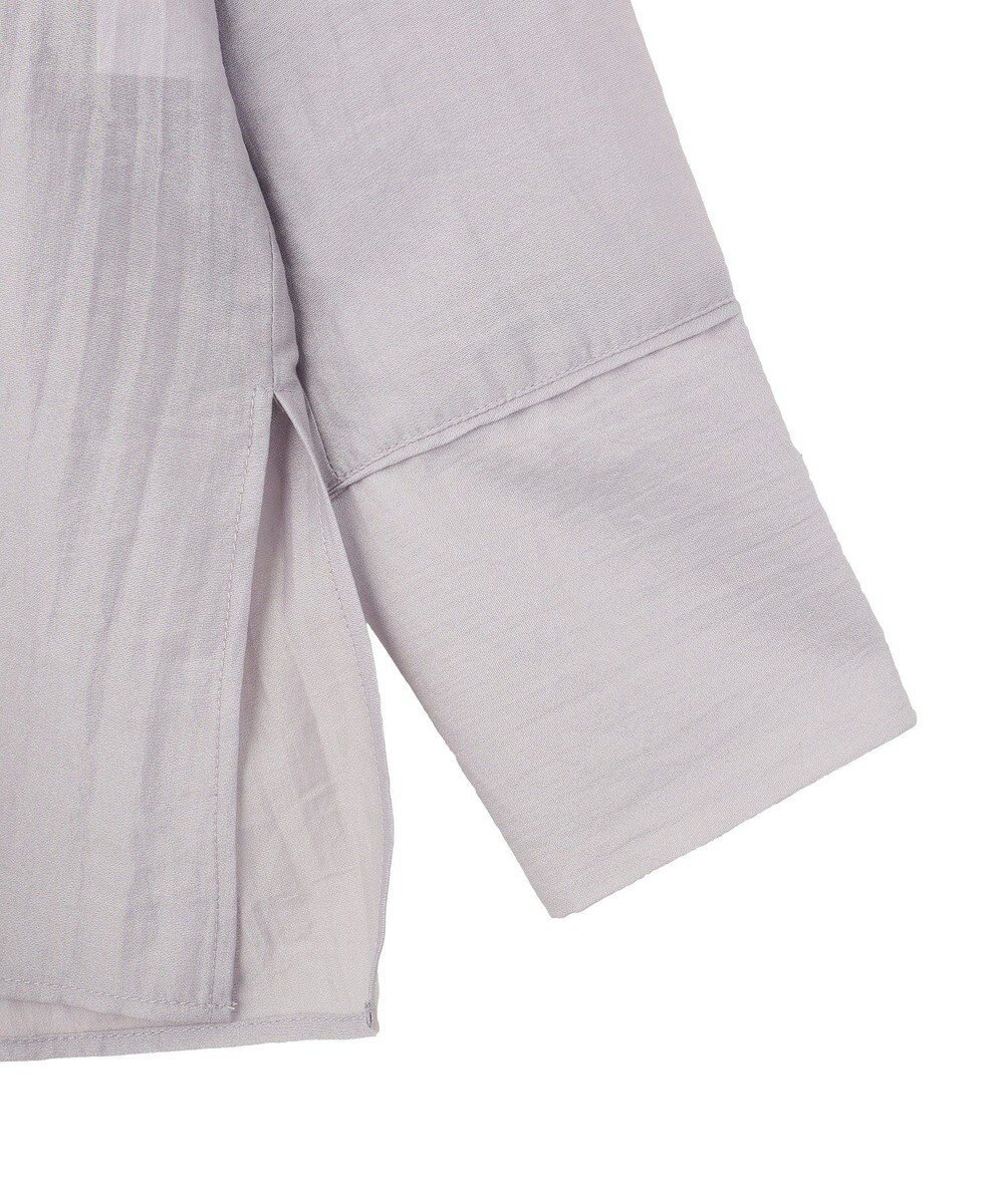 CRAFT STANDARD BOUTIQUE シアーオープンカラーシャツ 