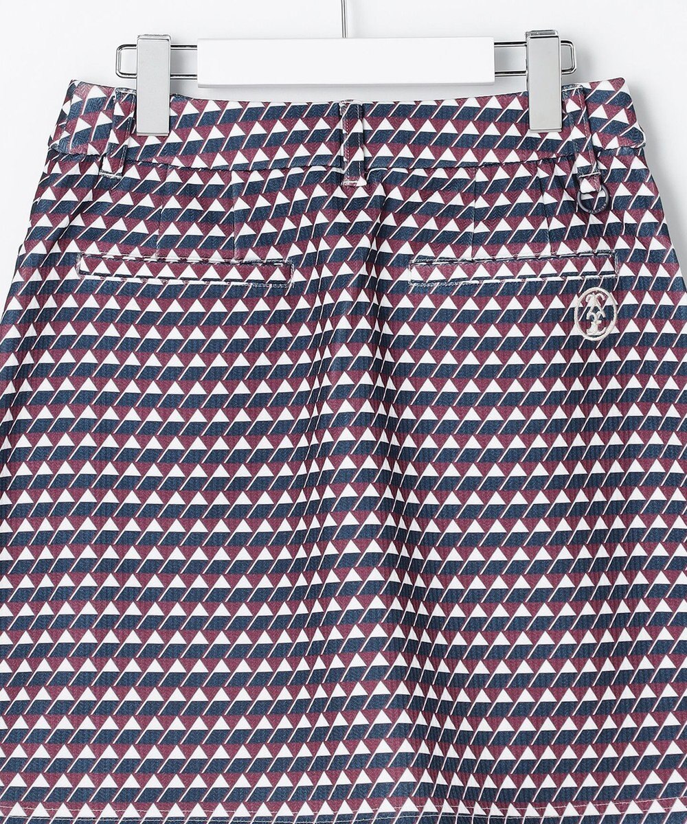 23区GOLF 【WOMEN】フラッグ総柄プリントストレッチスカート 