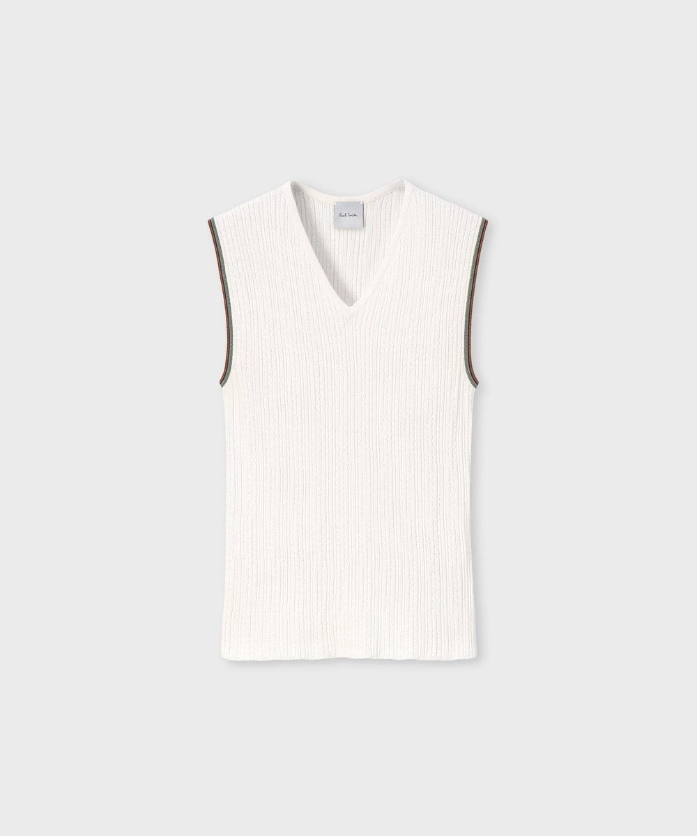 Paul Smith ストライプポイント Vネックニット 