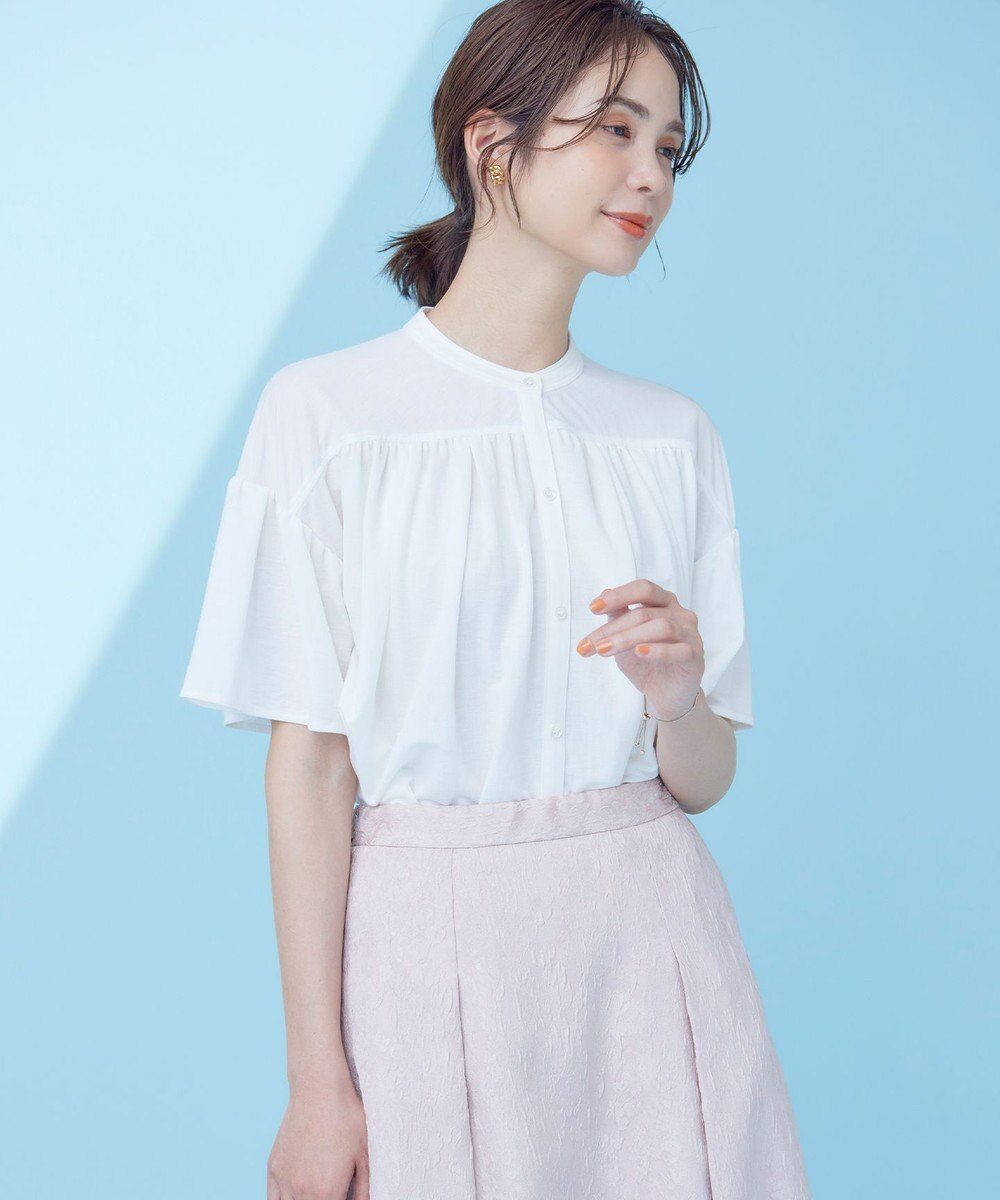 組曲 L 【速乾】ドライタッチ フレア袖トップス 