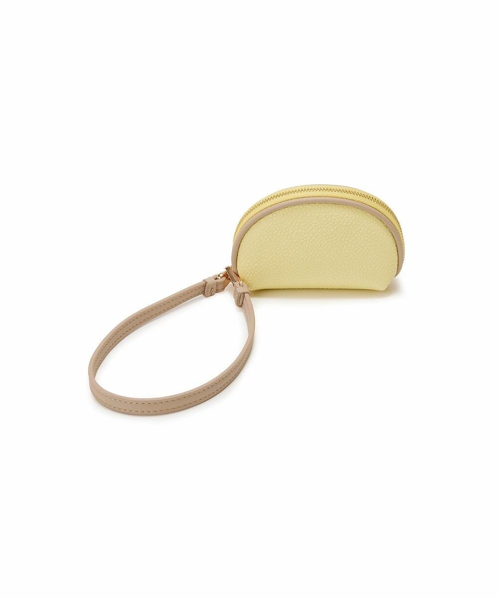 TOPKAPI 【Breath TOPKAPI】【TOPKAPI × 藤本美貴さんコラボ】スコッチグレイン ラウンド ミニポーチ キーケース/撥水 