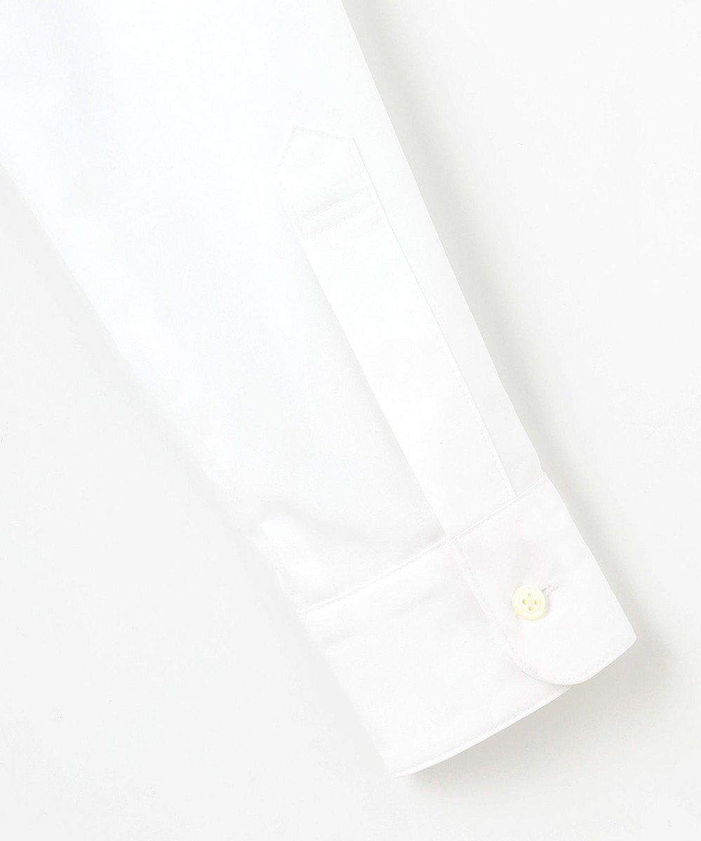 J.PRESS LADIES ホワイトブロード シャツカラーブラウス 