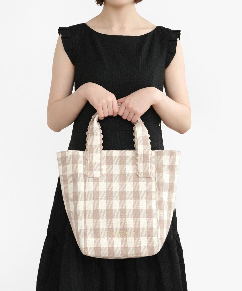 TOCCA WAVES HANDLE TOTE トートバッグ【星風まどかさん着用・WEB＆一部店舗限定】 