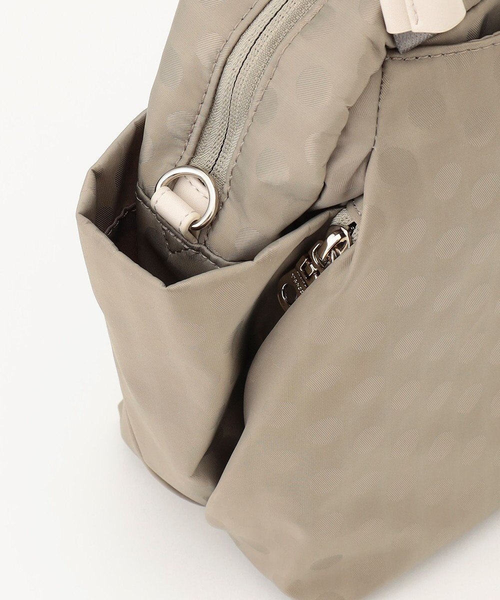 Y'SACCS はっ水ドットジャカード　ショートハンドル付き　軽量2wayショルダー 