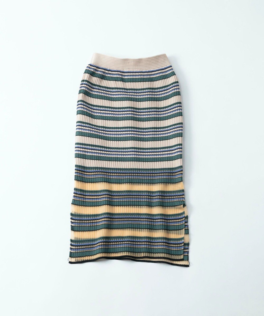 TRICOTE BORDER SKIRT／ボーダースカート 