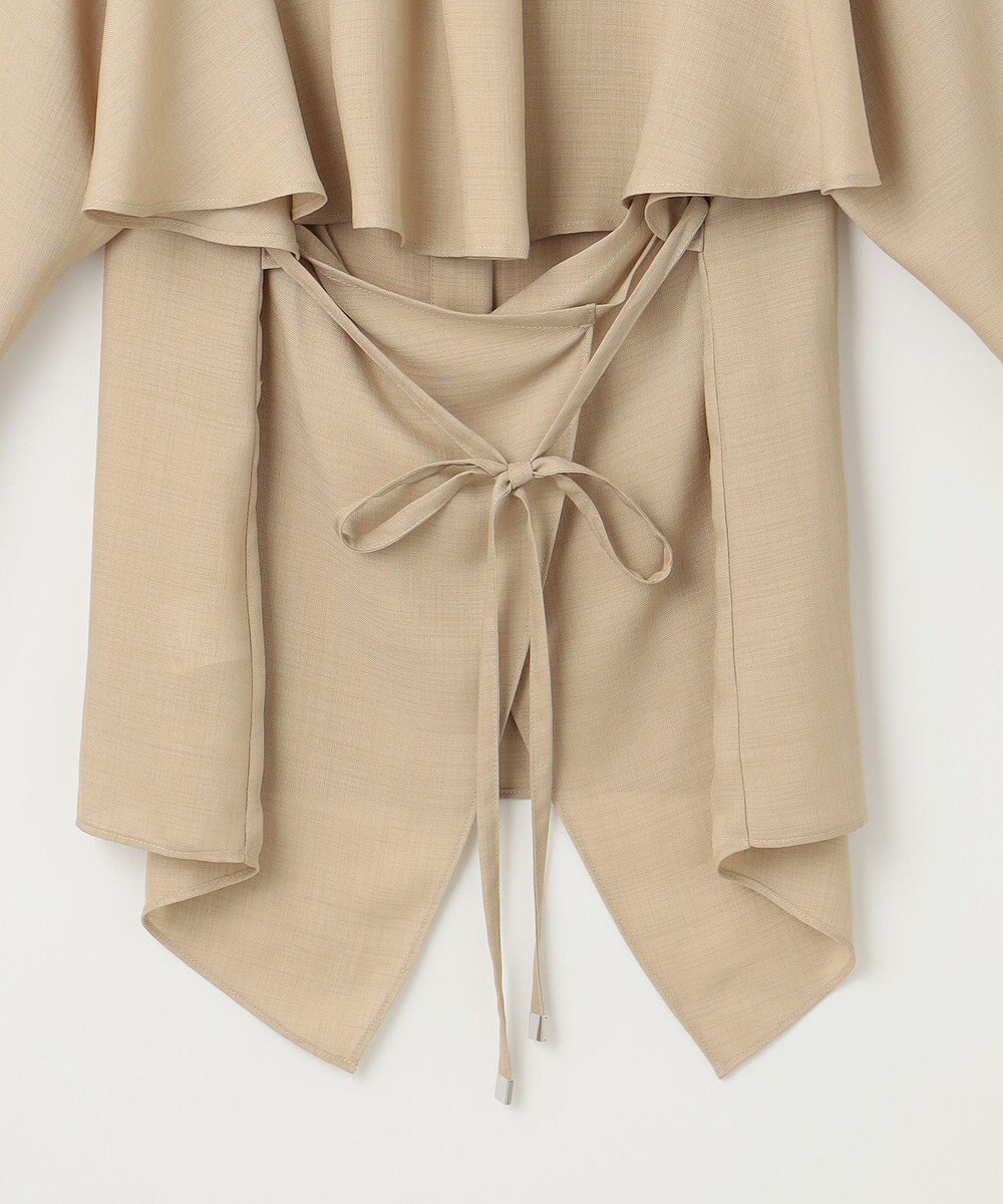 GRACE CONTINENTAL バックシャンオーバーシャツ 