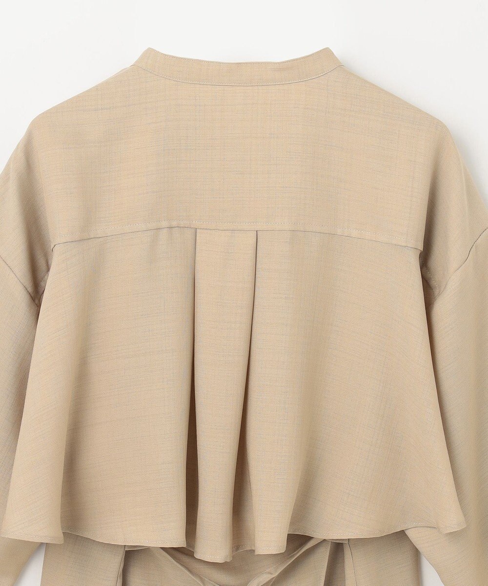 GRACE CONTINENTAL バックシャンオーバーシャツ 