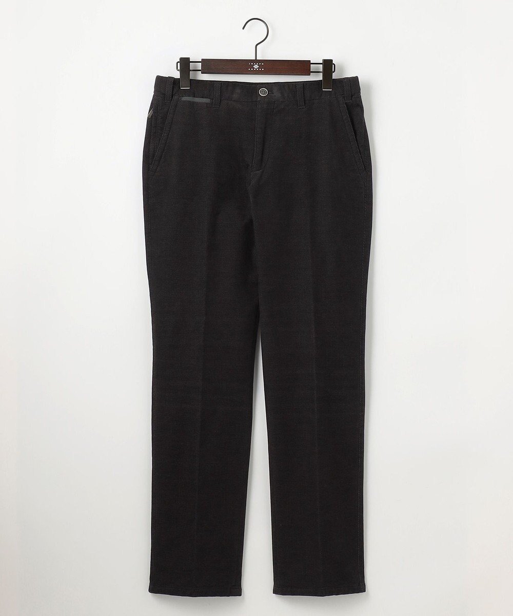 JOSEPH ABBOUD 【キングサイズ・ウエストも伸びる！/ストレッチ/暖かい/オーガニック】オーガニックカルゼストレッチ パンツ 