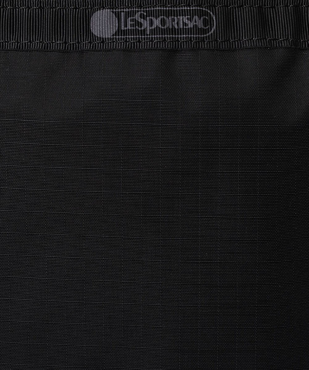 LeSportsac E/W REVERSIBLE PKT TOTE/ロゴジャカードブラックT 