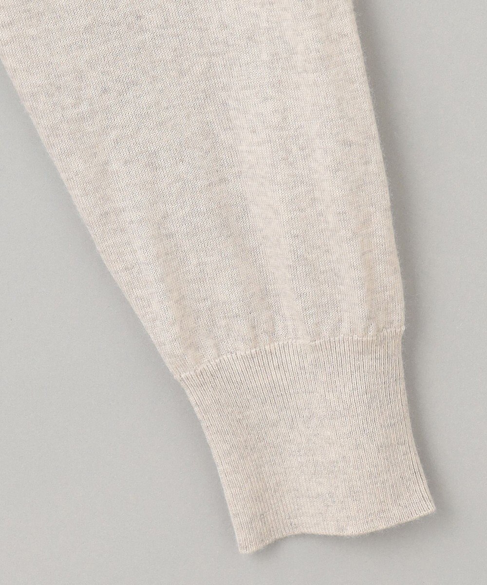 GOTAIRIKU 【家庭洗濯可能】イタリア糸 ハイゲージ タートルニット_リンクス柄 