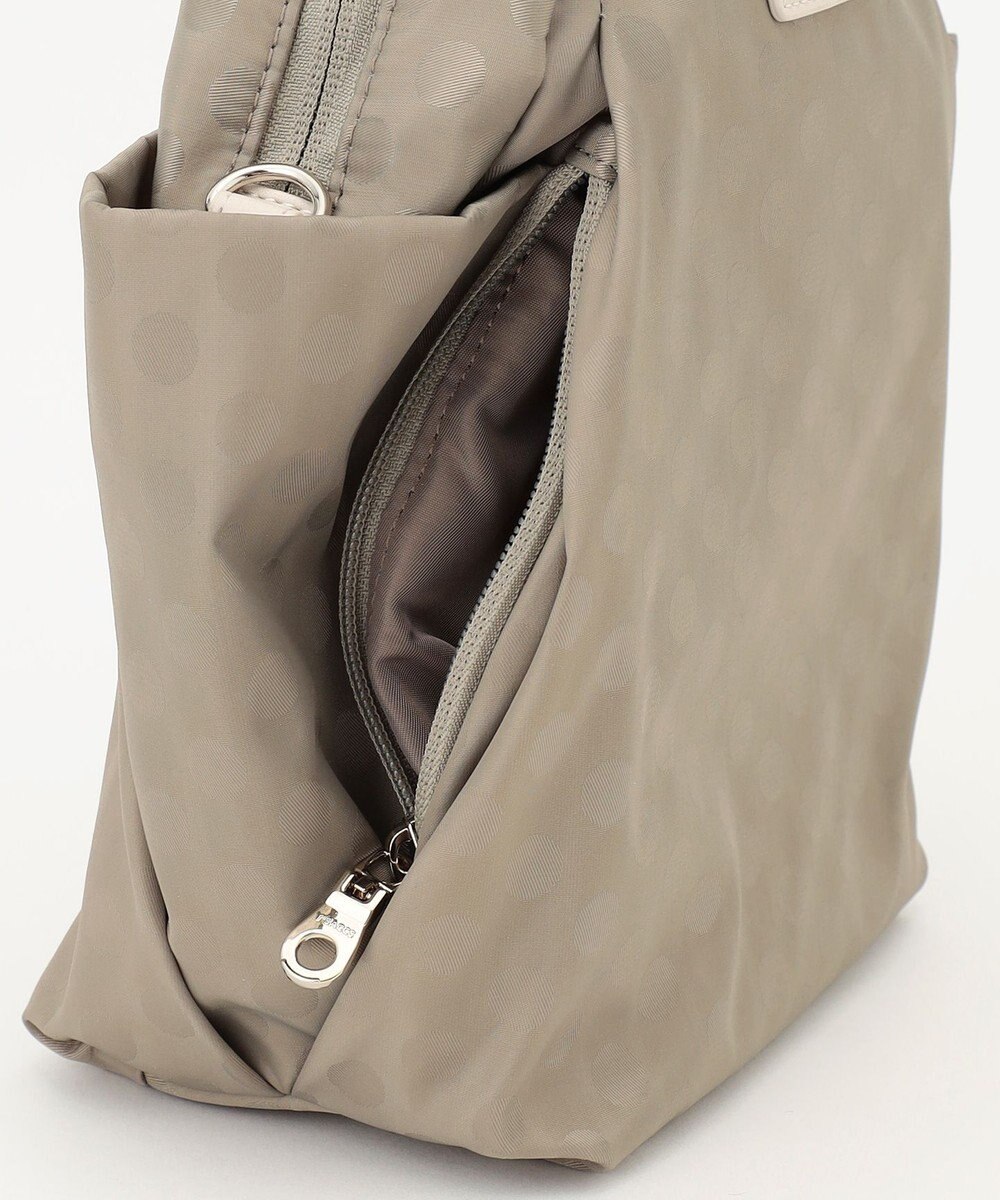 Y'SACCS はっ水ドットジャカード　ショートハンドル付き　軽量2wayショルダー 