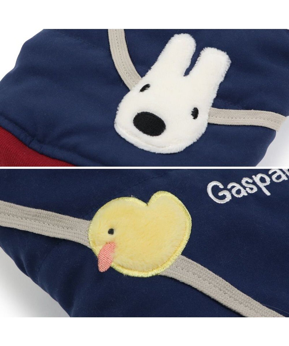 PET PARADISE リサとガスパール 遠赤外線 綿入り ベスト 《ポーチ風》 