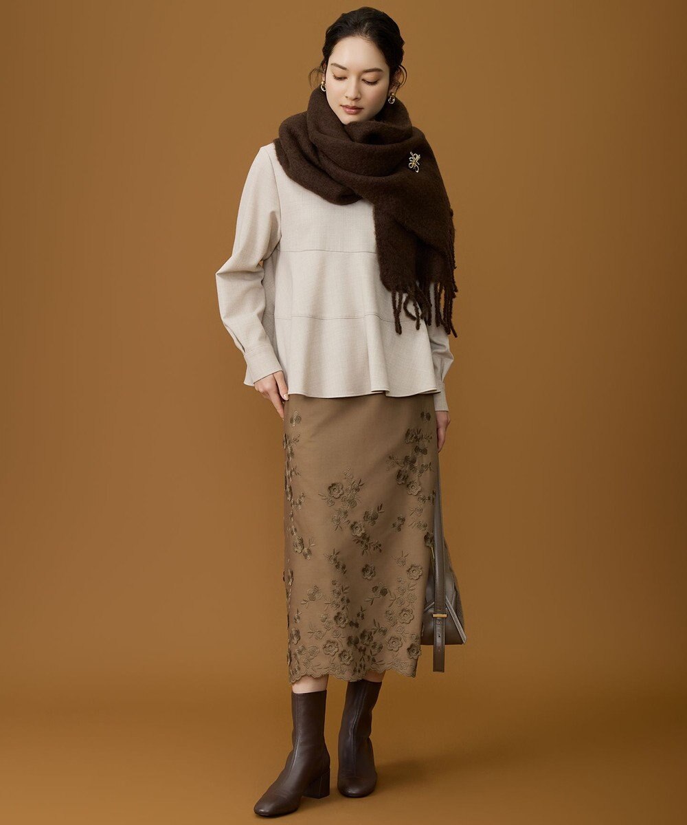 自由区 【SHIHOさん着用・秋から春まで履ける】ストレッチショート ブーツ 