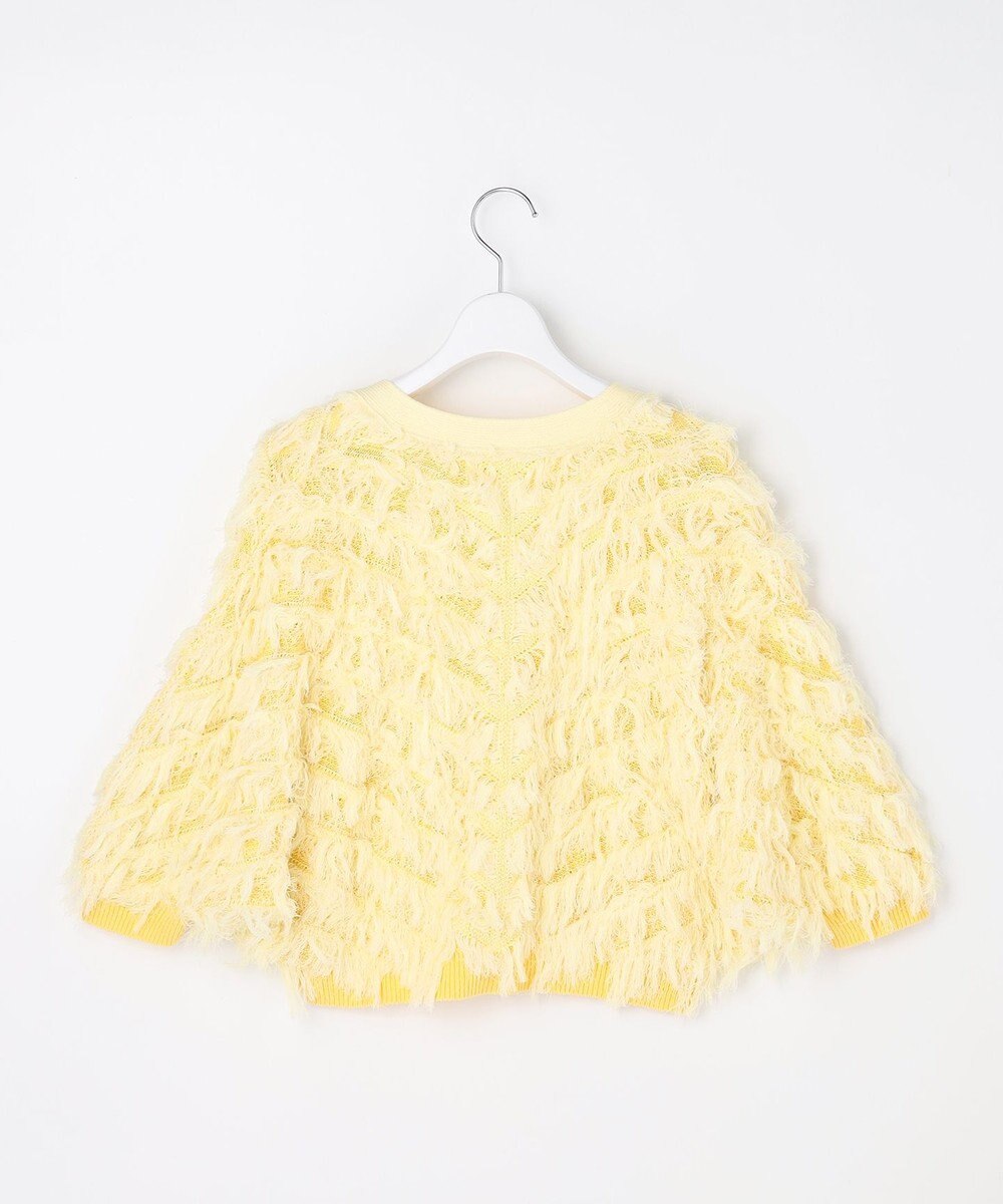 自由区 【カトリエムブーケ】Cardigan tout doux フリンジカーディガン 