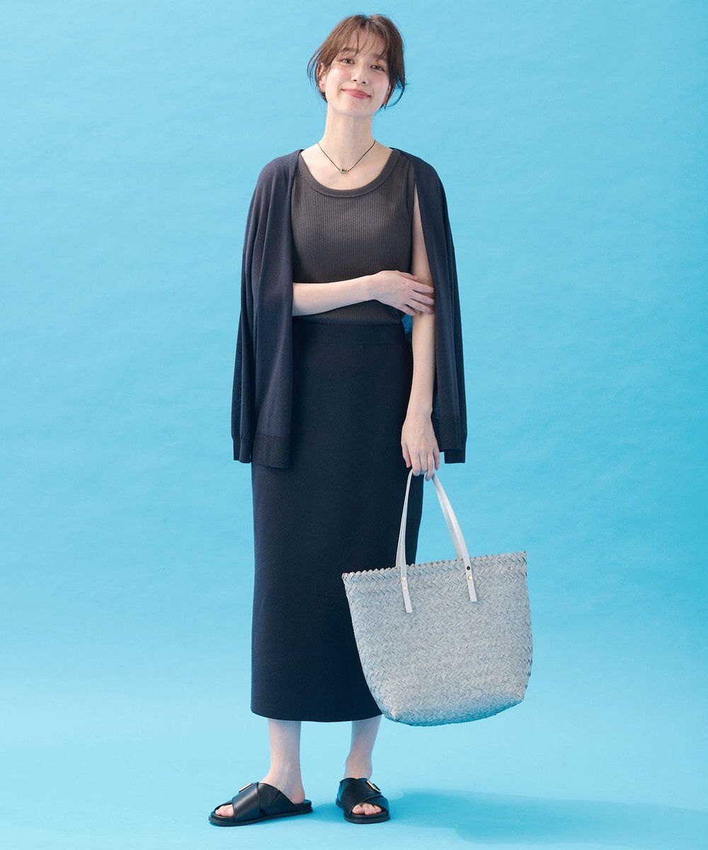 ANY L 【新色追加】ラウンドタンクトップ 