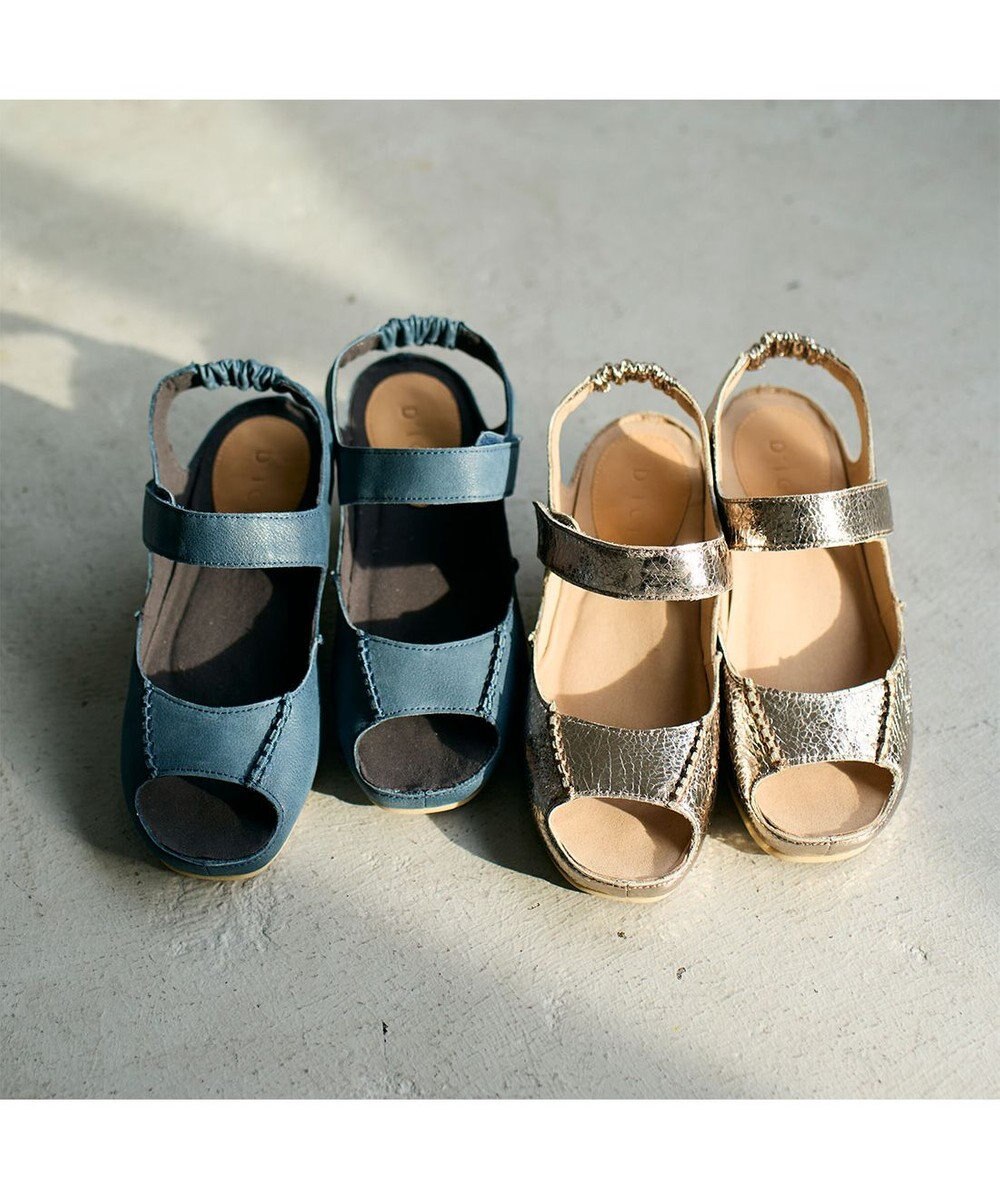 MODE ET JACOMO <D'ICI>アジャスタブルインヒールサンダル 