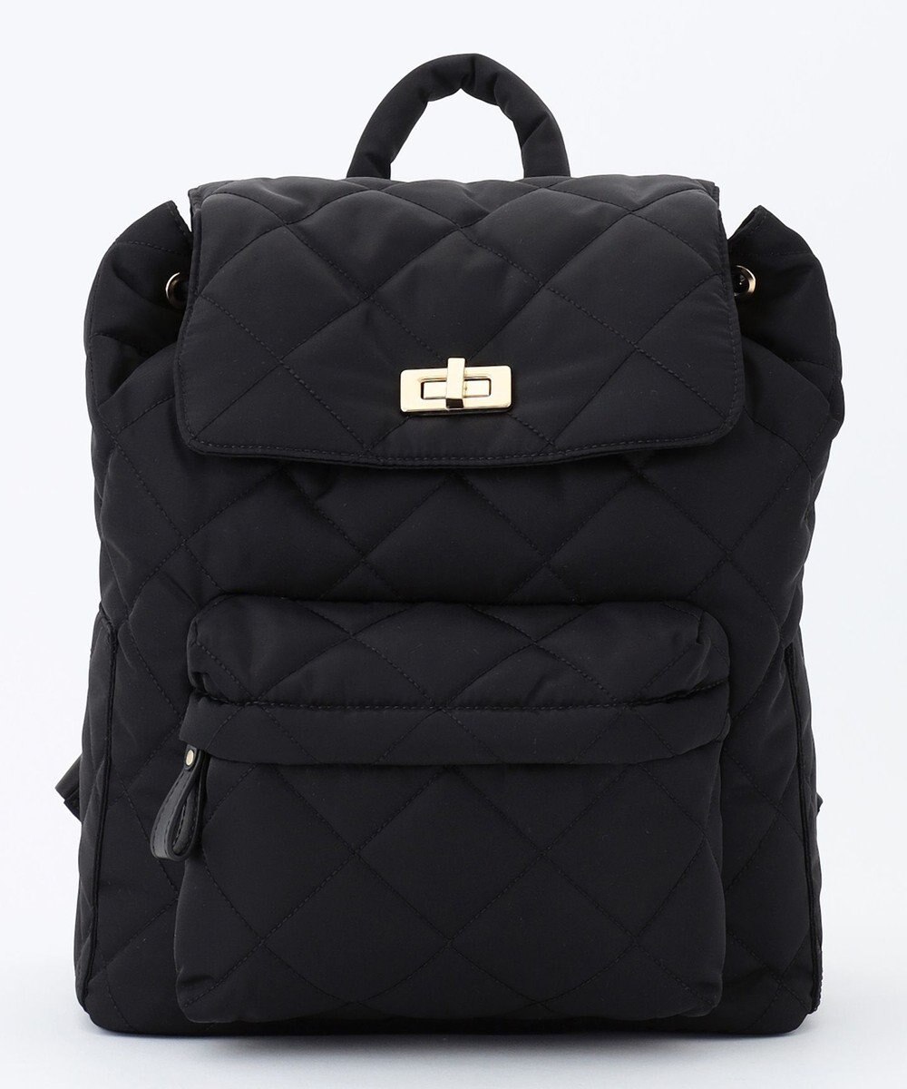 23区 キルティングナイロンバックパック 