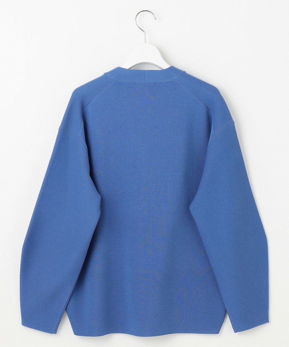 自由区 【洗える】ドライコットンハイゲージニット カーディガン 