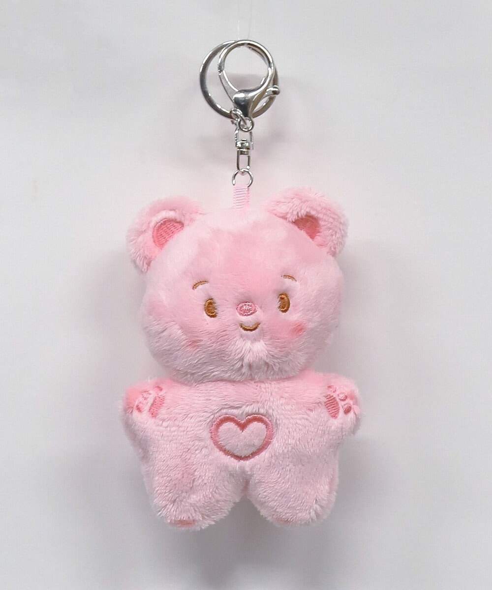WEGO まゆげハートベアぬいぐるみキーホルダー 
