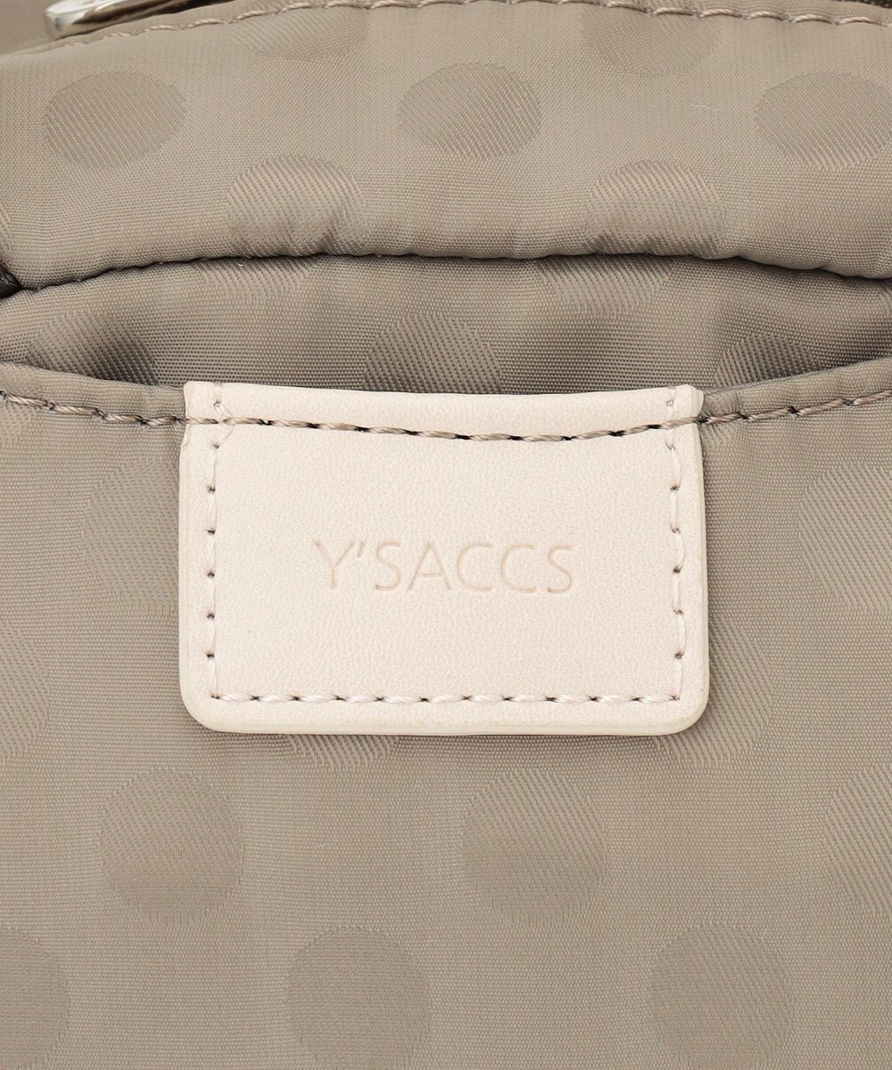 Y'SACCS はっ水ドットジャカード　ショートハンドル付き　軽量2wayショルダー 