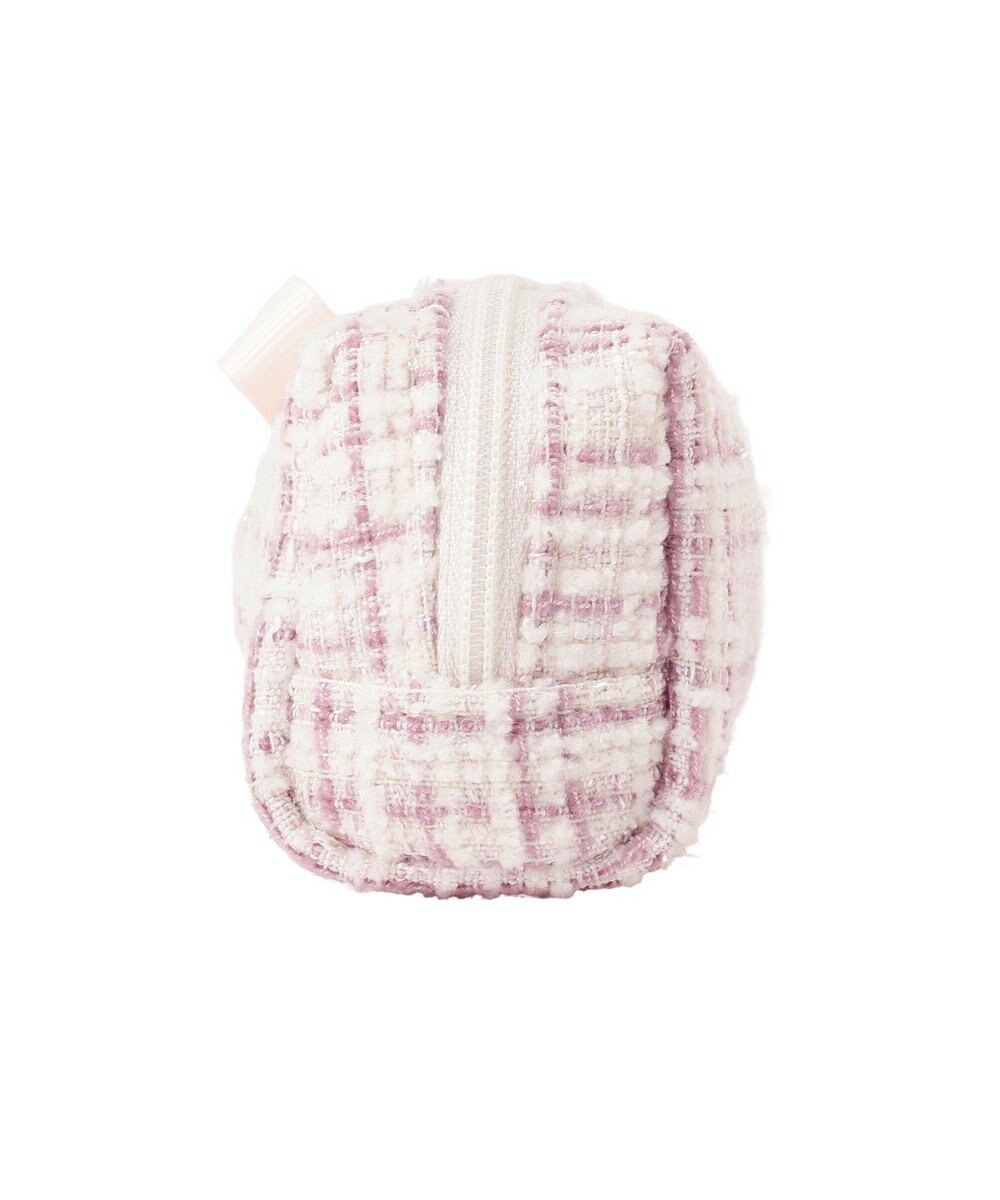 Maison de FLEUR グログランリボンツイードロングポーチ 