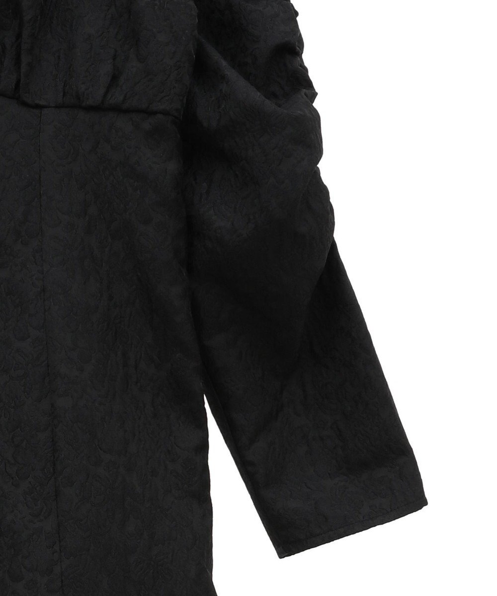 Maison de FLEUR 慈愛に満ちたジャカードワンピース 