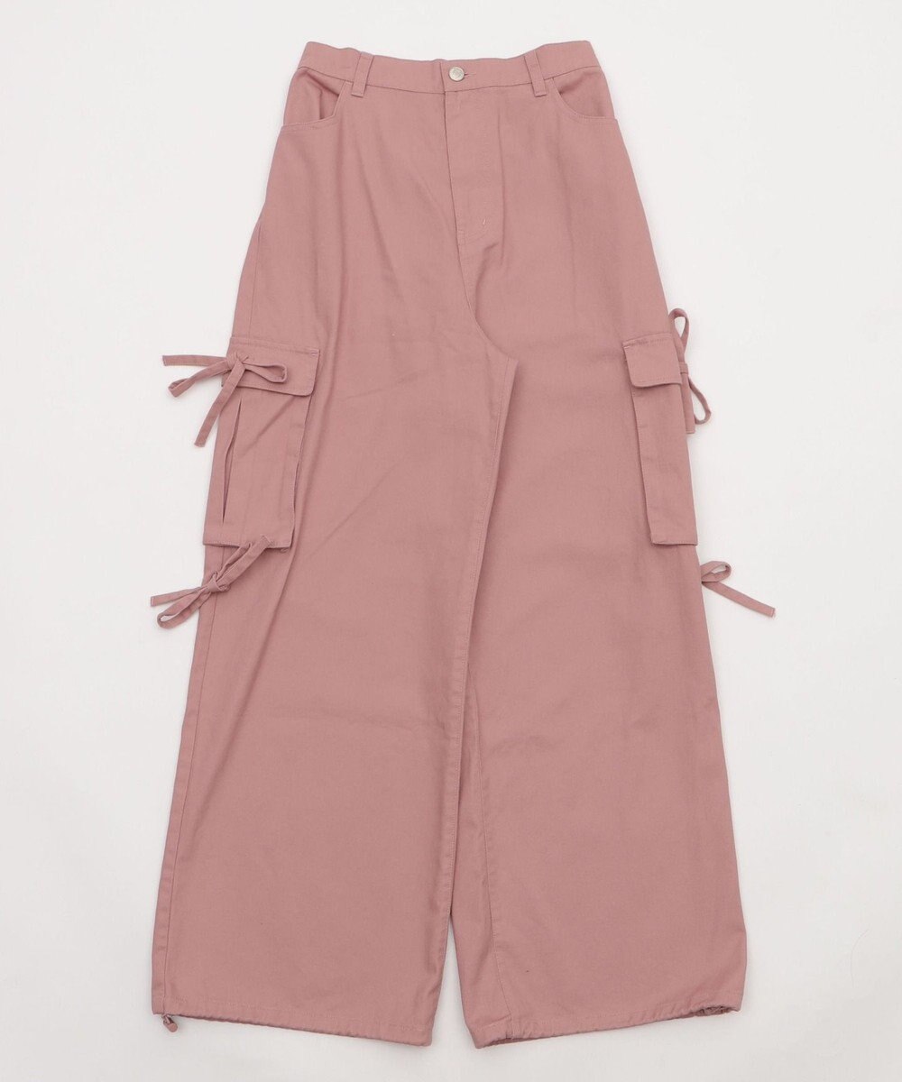 WEGO サイドリボンカーゴパンツ 