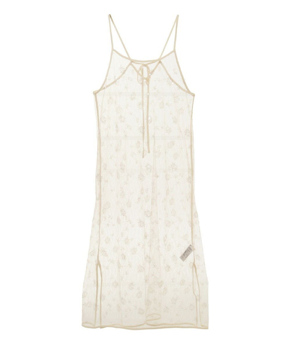 Green Parks スパンコールキャミワンピース 