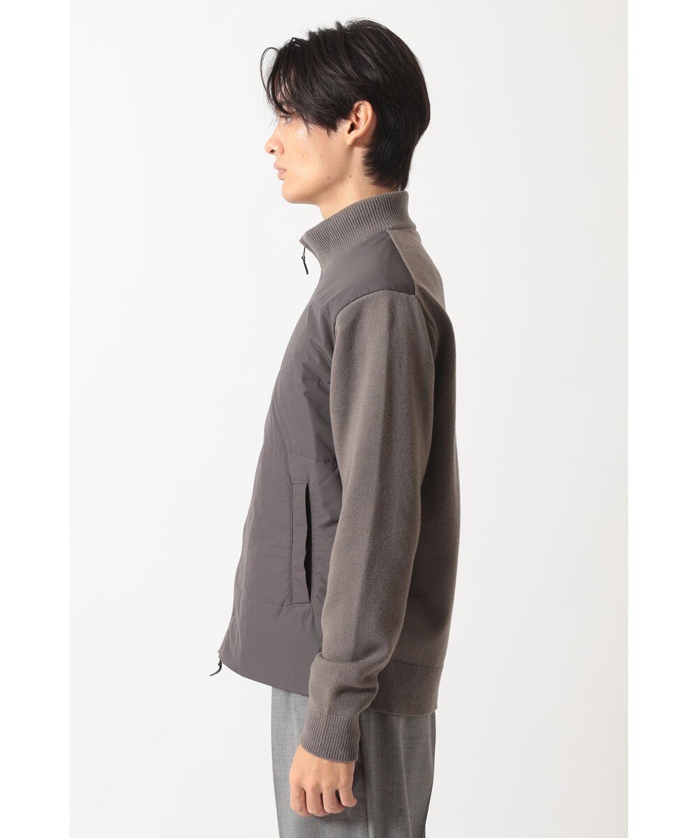 DAKS エクストラファインウール ニットブルゾン 