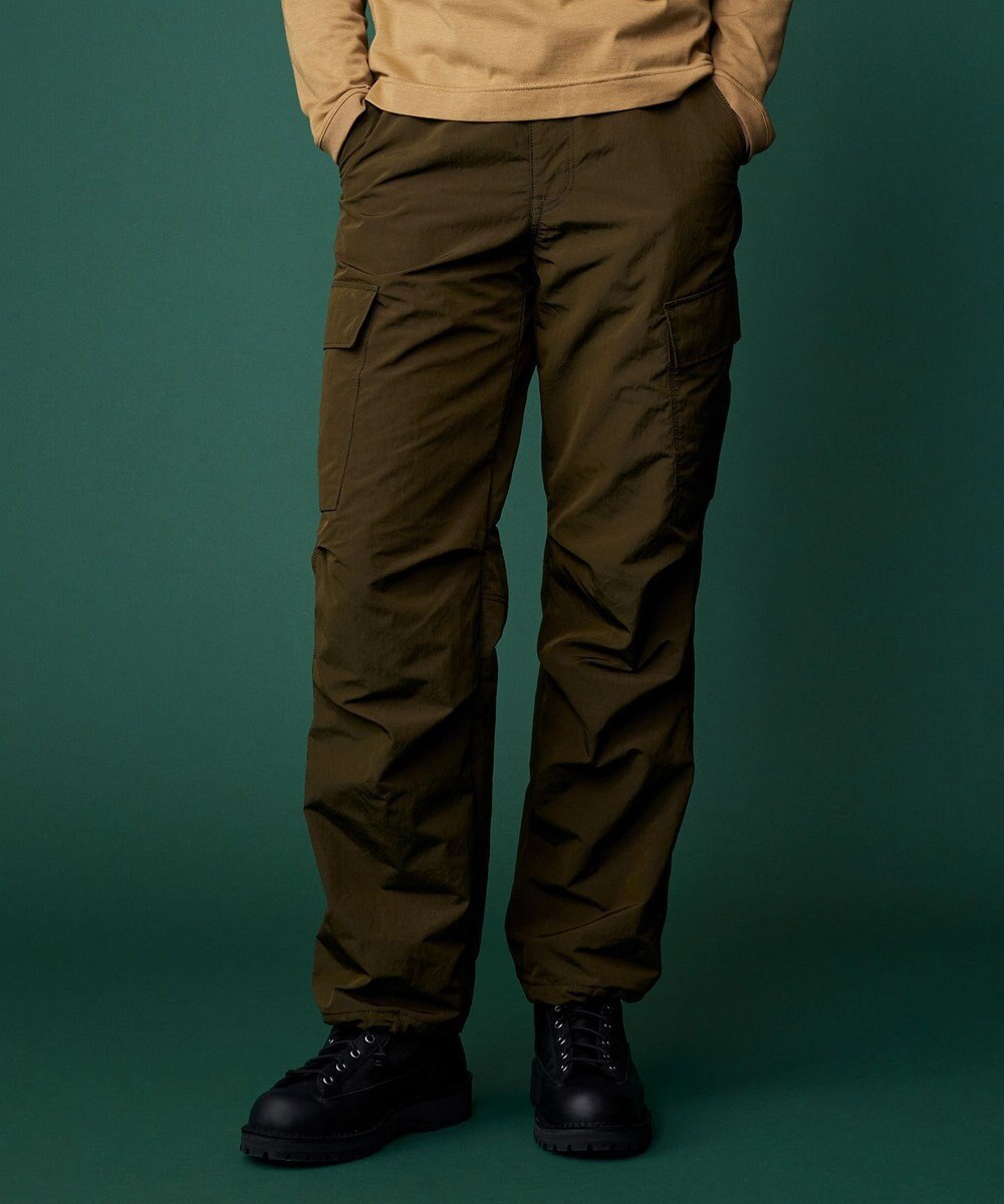 JOSEPH ABBOUD MOUNTAIN 【ECO撥水/起毛裏地】マイクロリップワッシャー カーゴ パンツ 