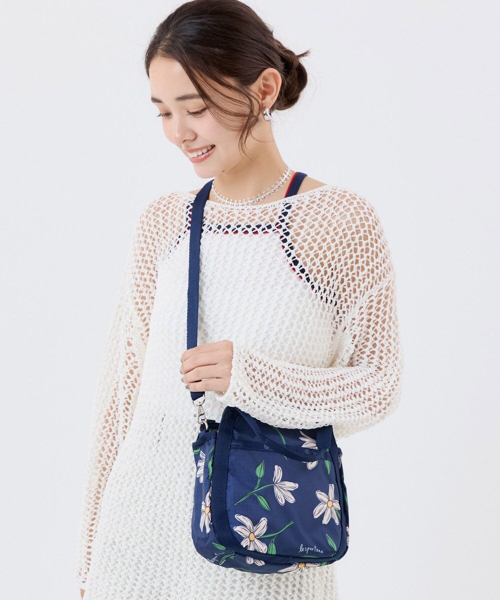 LeSportsac SMALL JENNI/フローラルブルームズネイビー 