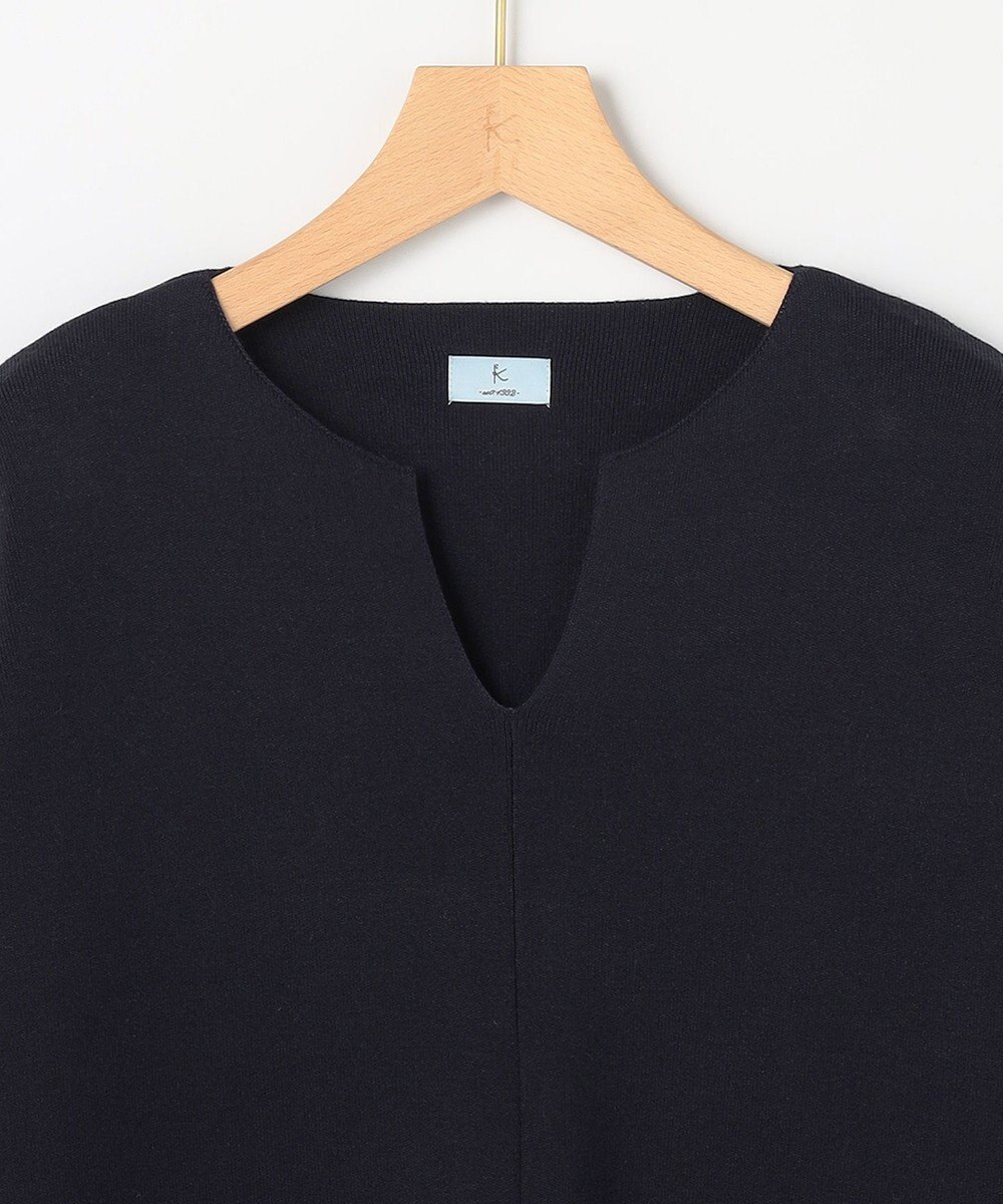 組曲 【加藤ローサさん着用】スムースストレッチニットアップ 