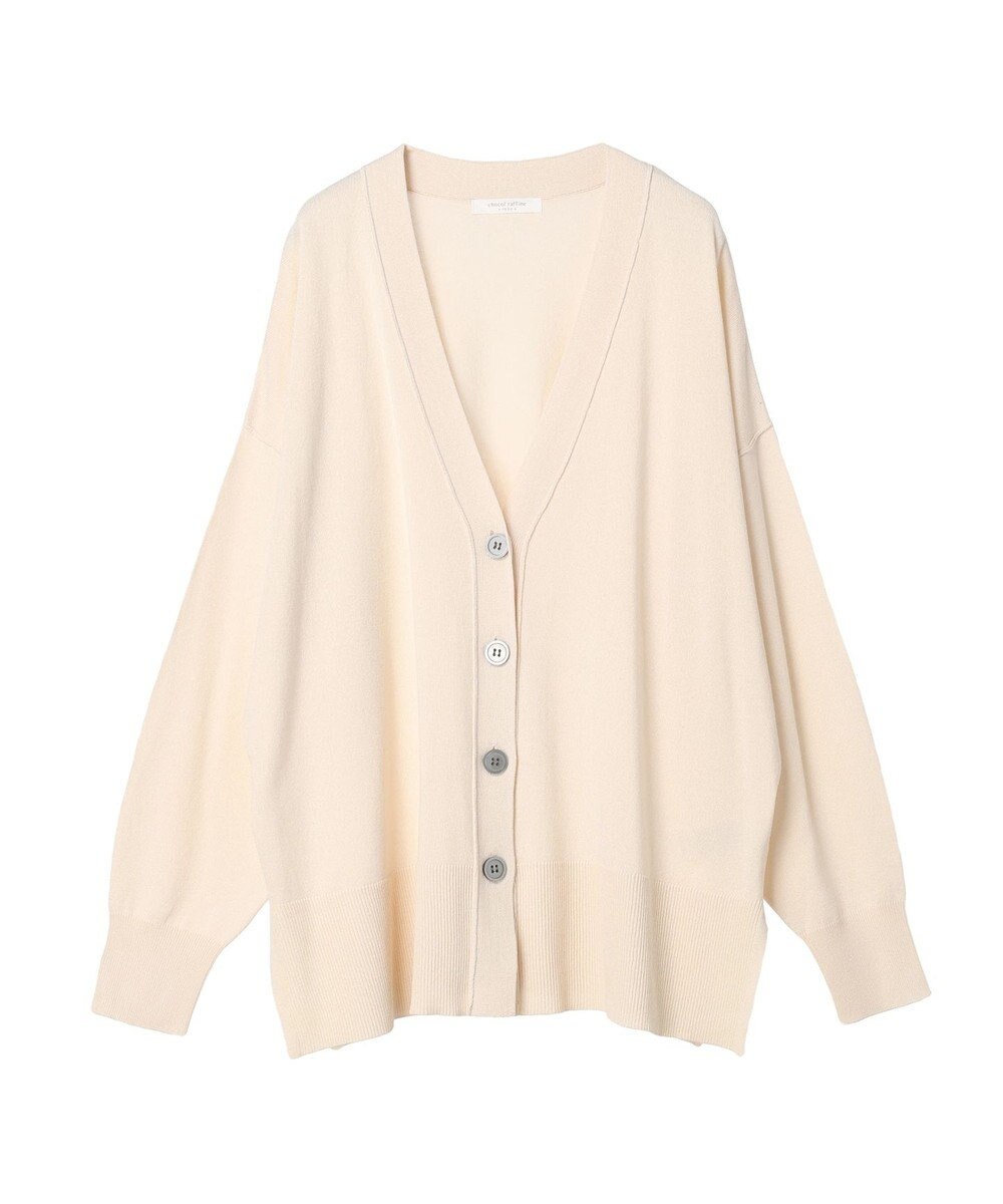 Green Parks 洗える　ミドル丈カーディガン 