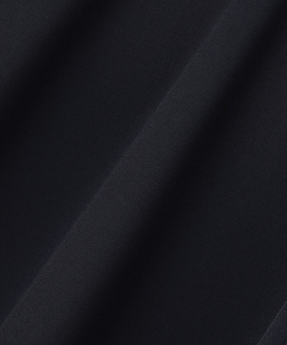 組曲 L 【KUMIKYOKU NAVY】コンフォータブルドレープ フレアワンピース 