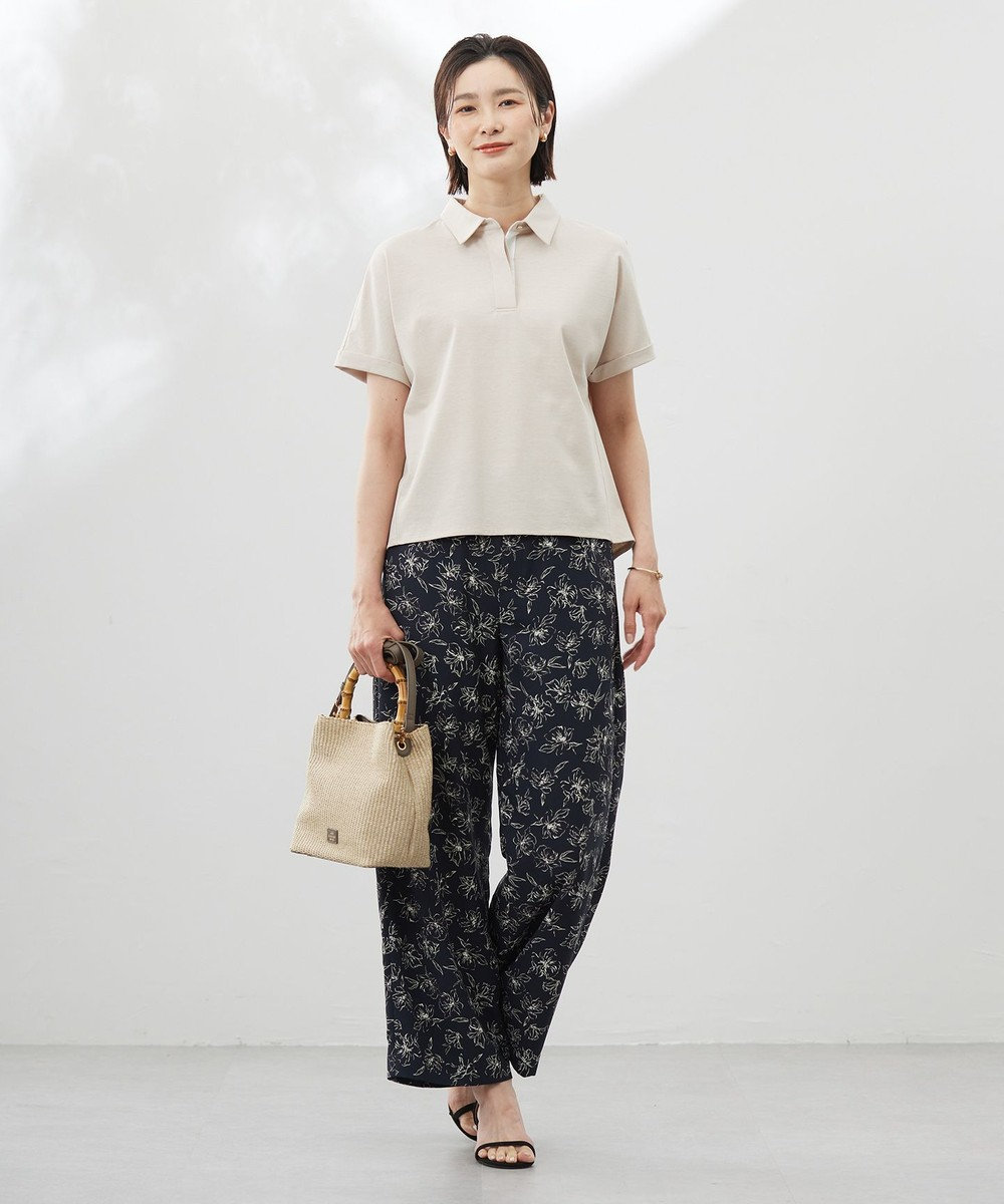 J.PRESS LADIES 【2way】 バンブー カゴ バッグ 