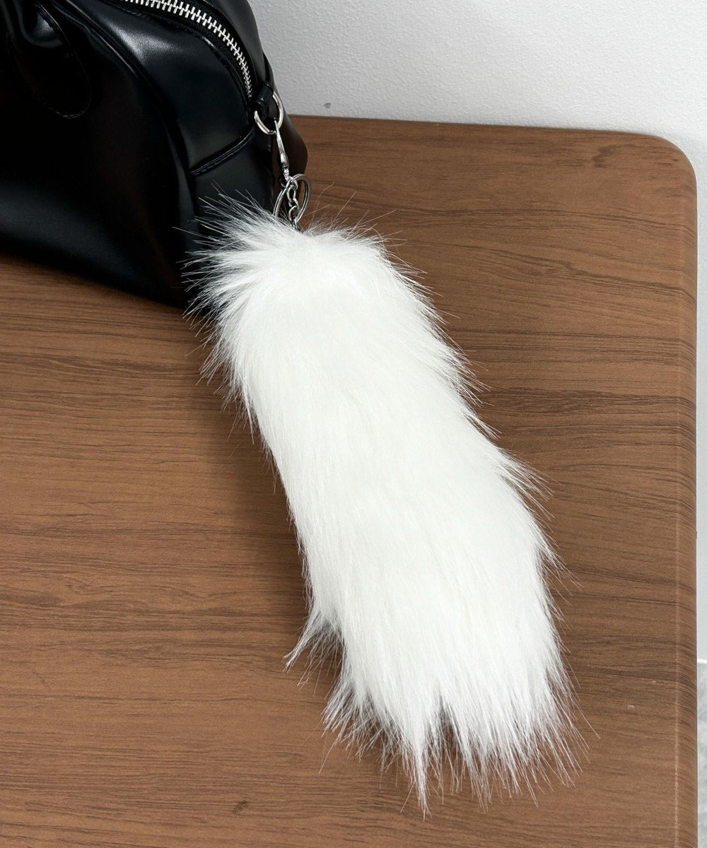 WEGO ファーしっぽキーホルダー 