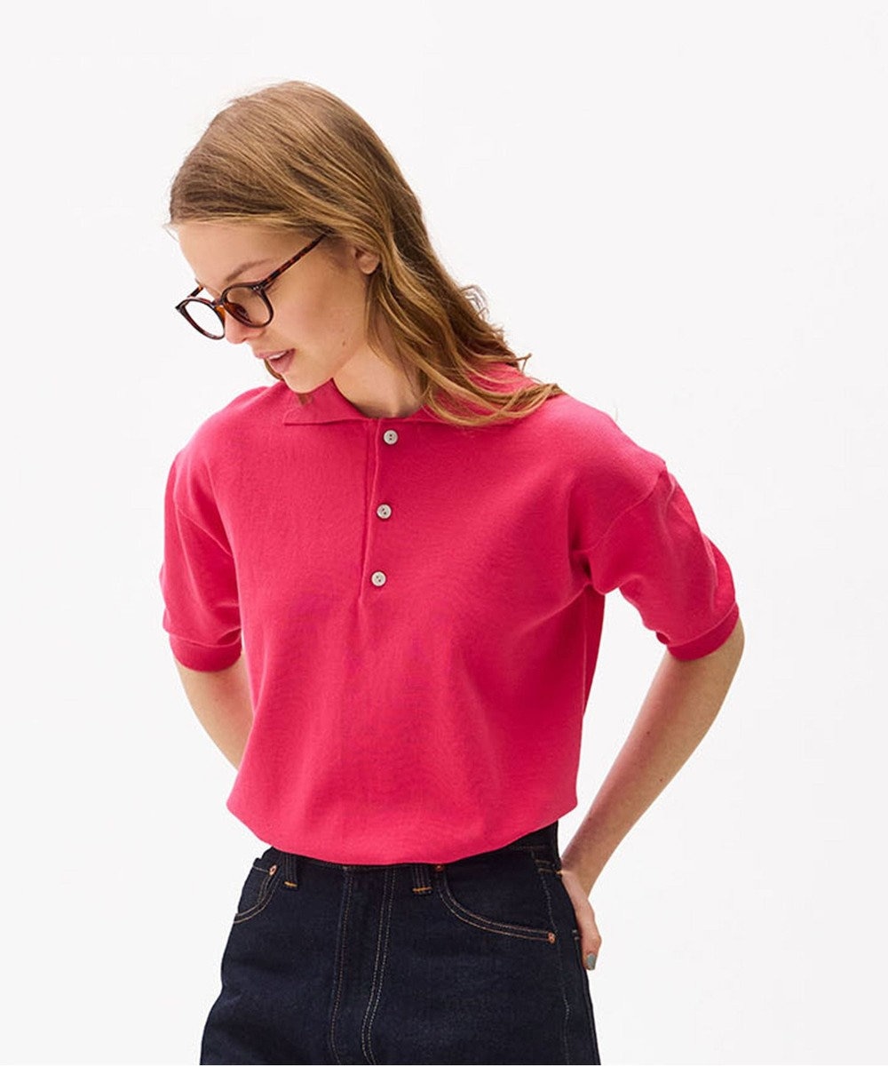 LENO POLO KNIT【UNISEX】 / ポロニット 