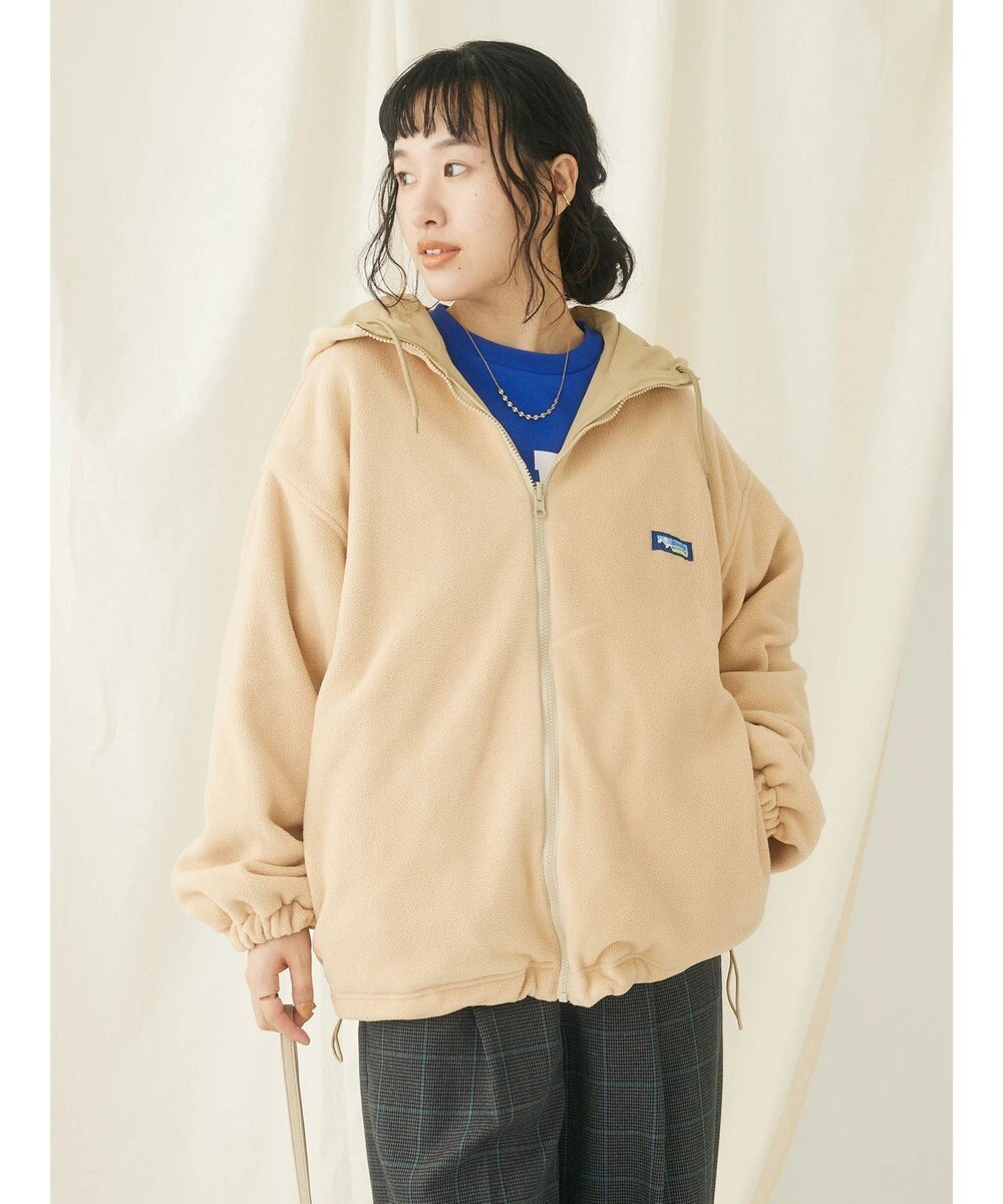 CRAFT STANDARD BOUTIQUE ナイロン×裏フリースリバーシブルブルゾンＬ／Ｓ 