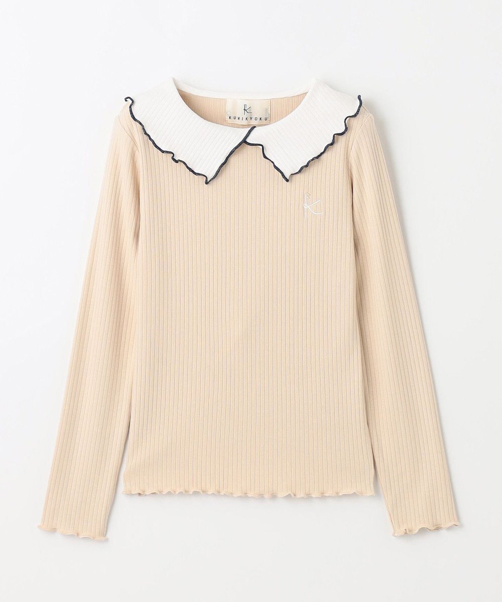 組曲 KIDS 【110-140cm】リブ襟 トップス 