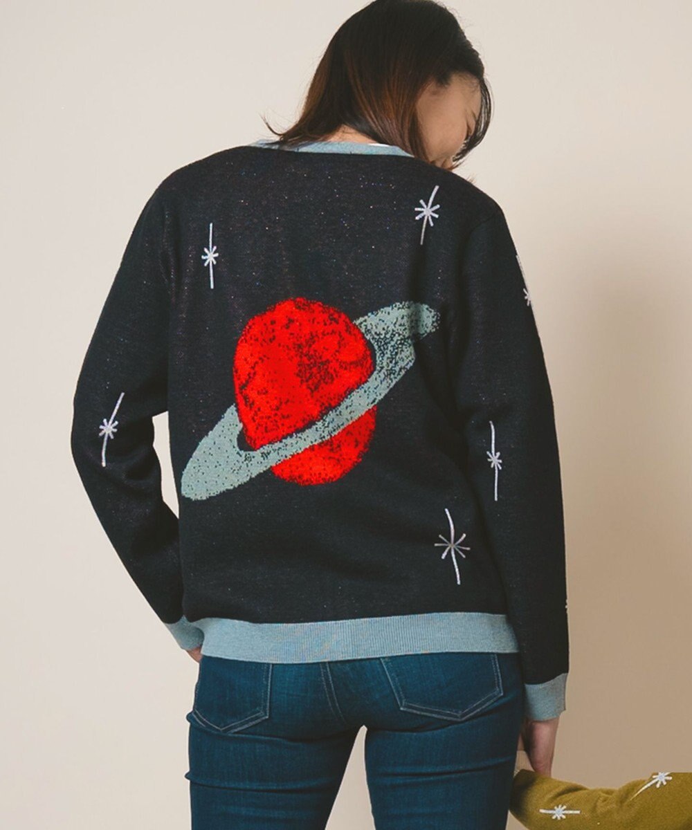 ami amie 【UNISEX】惑星カーディガン85cm～130cm 