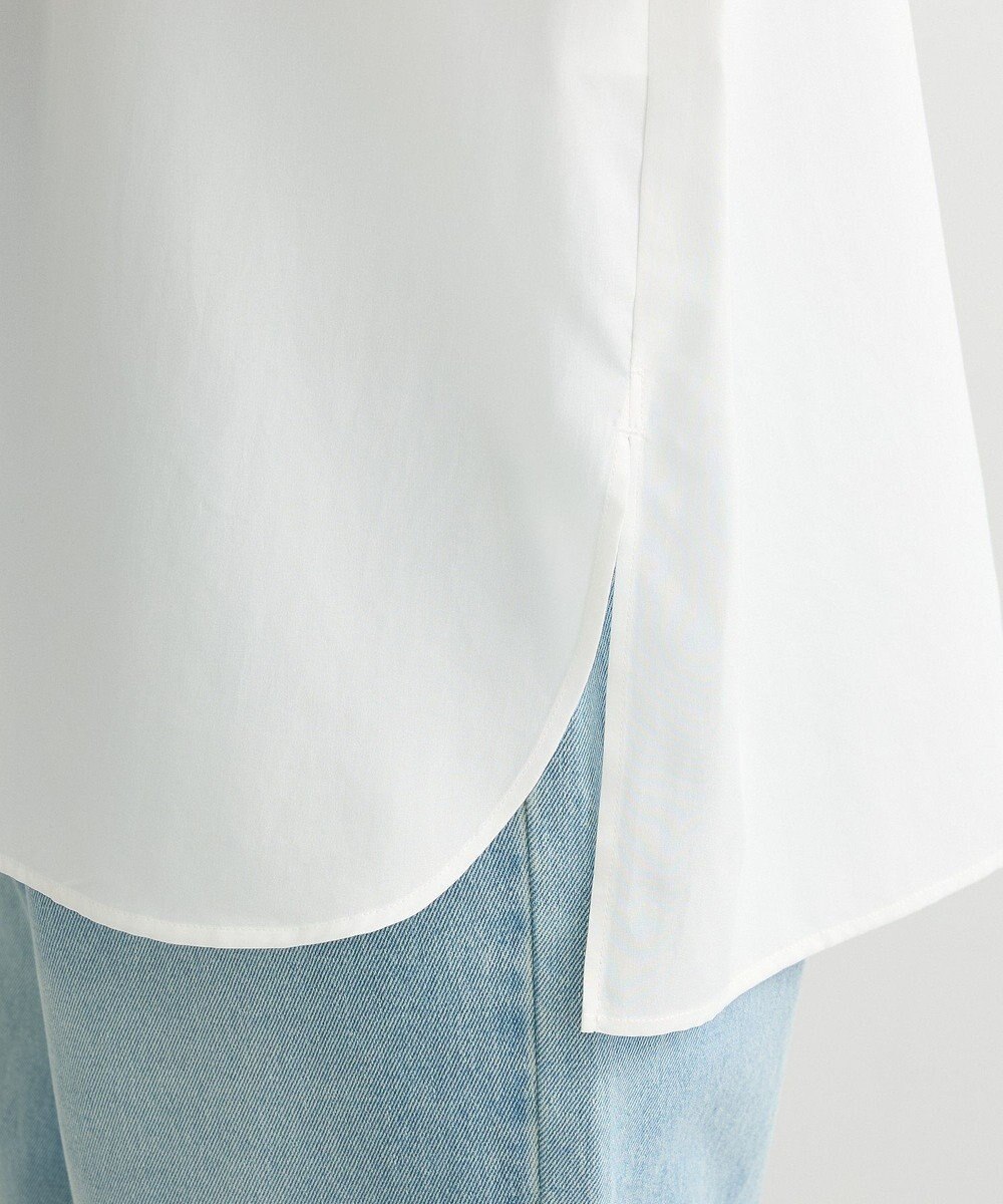 Green Parks フリルカラーシャツ 